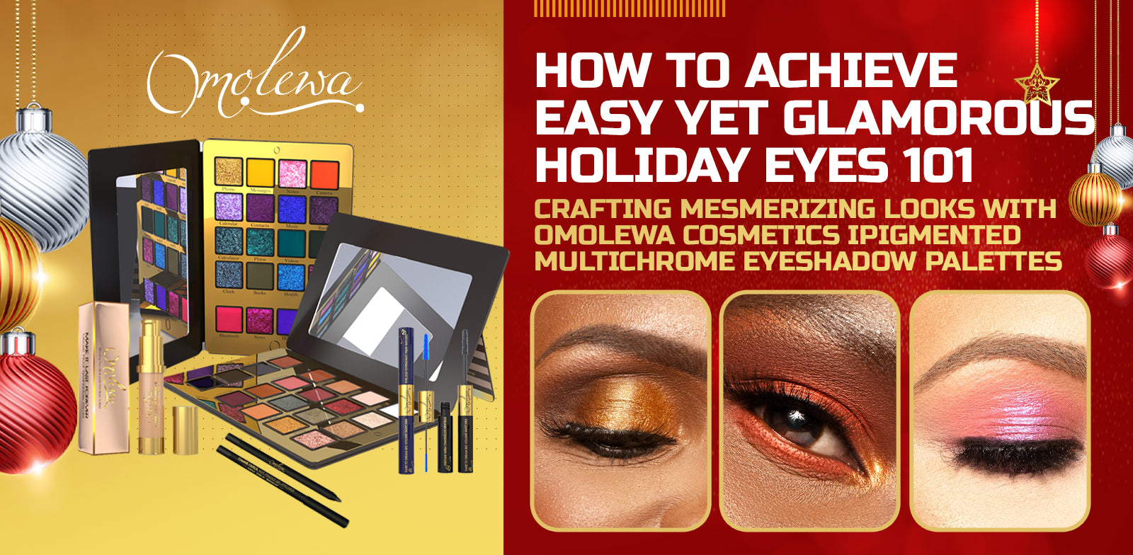 How to Achieve Easy yet Glamorous Holiday Eyes 101
