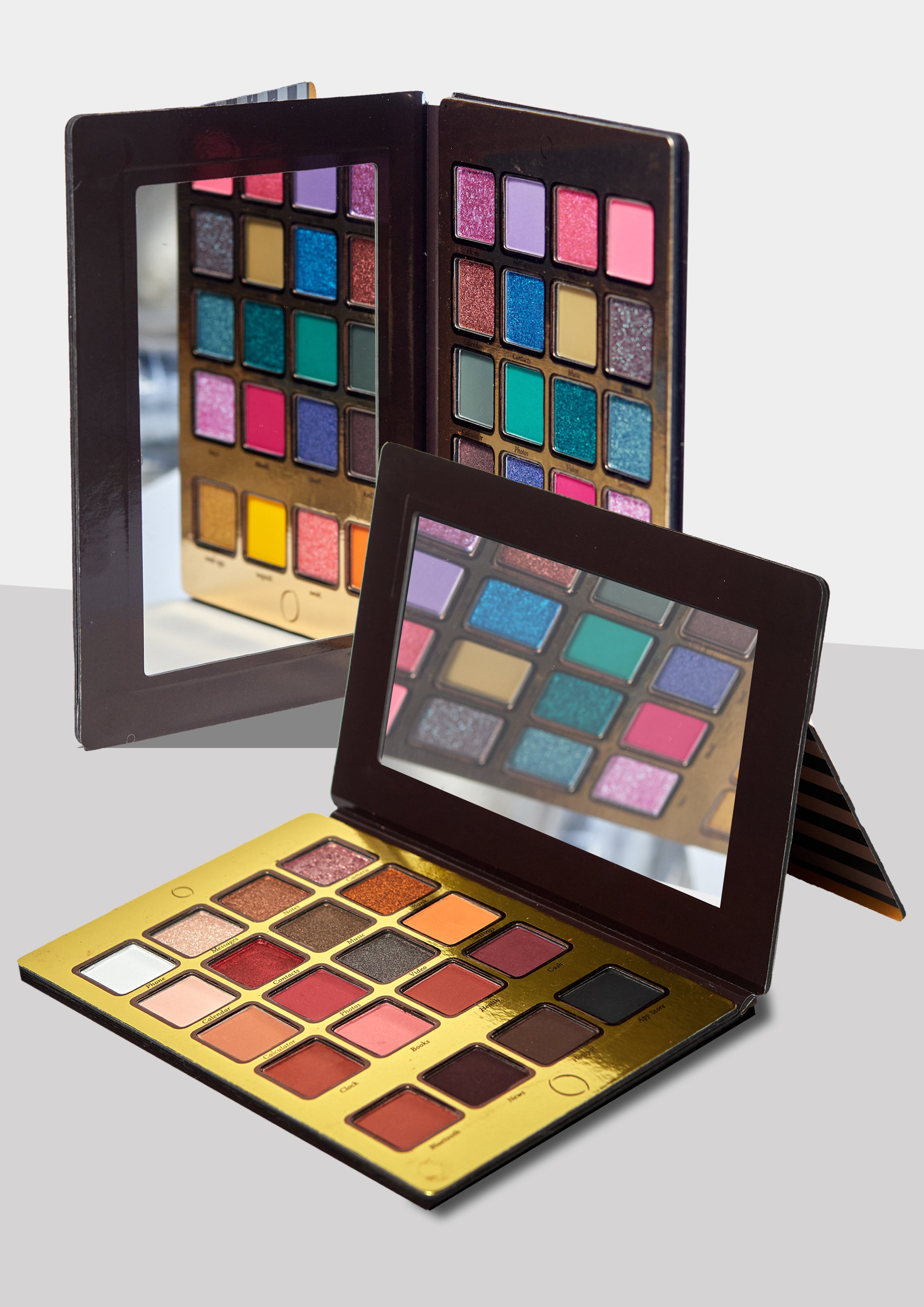 iPigmented Multi-chrome Bold Eyeshadow Tablets (Test) Omolewa Makeup