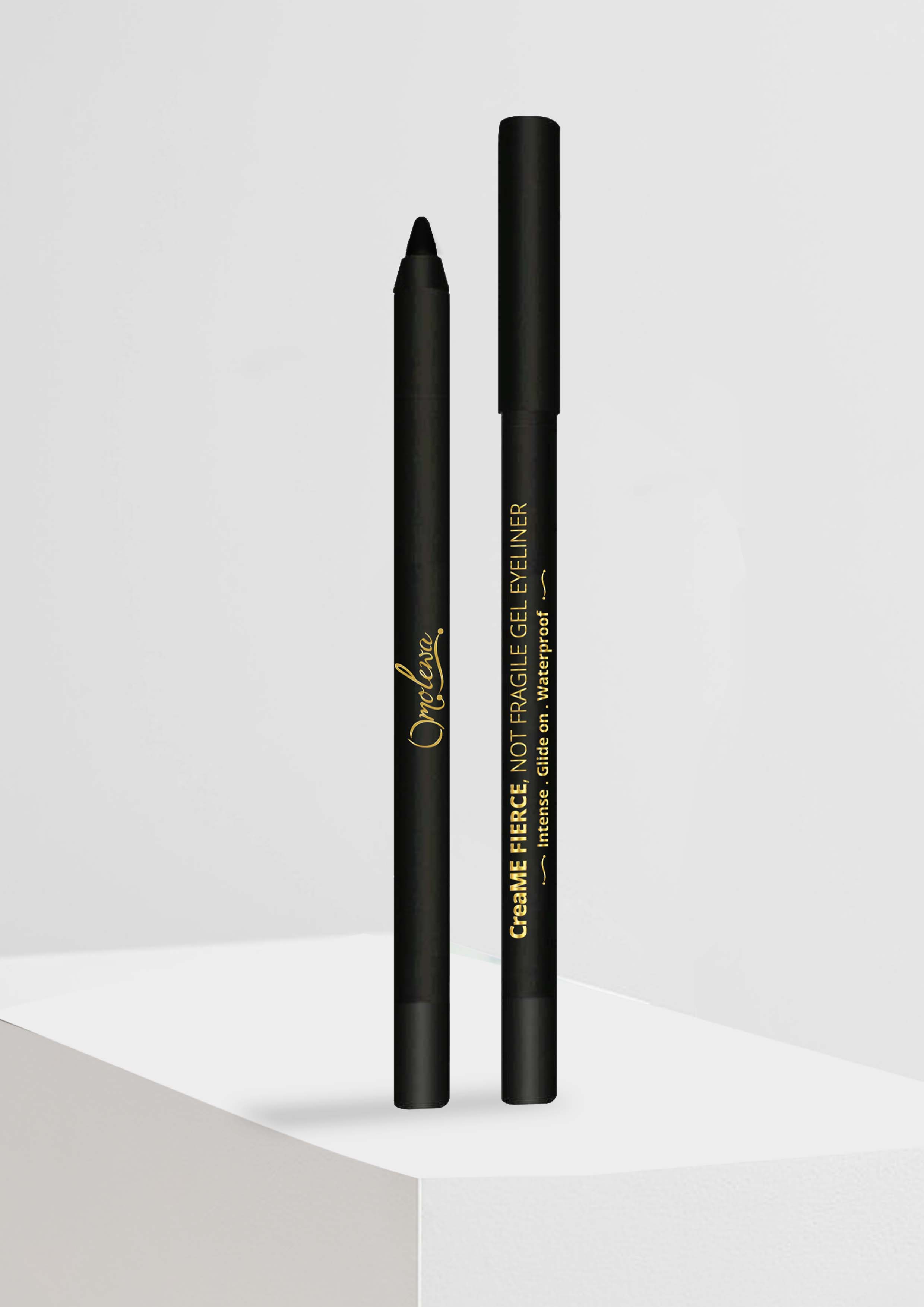 CreaME Fierce Not Fragile Waterproof Gel Eyeliner (Test) Omolewa Makeup