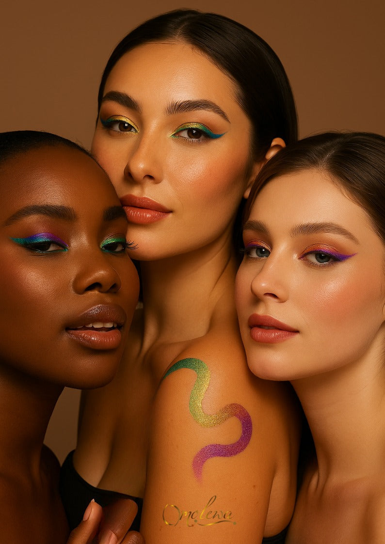 Beaulah Multi-chrome Eyelinerh omolewa-makeup