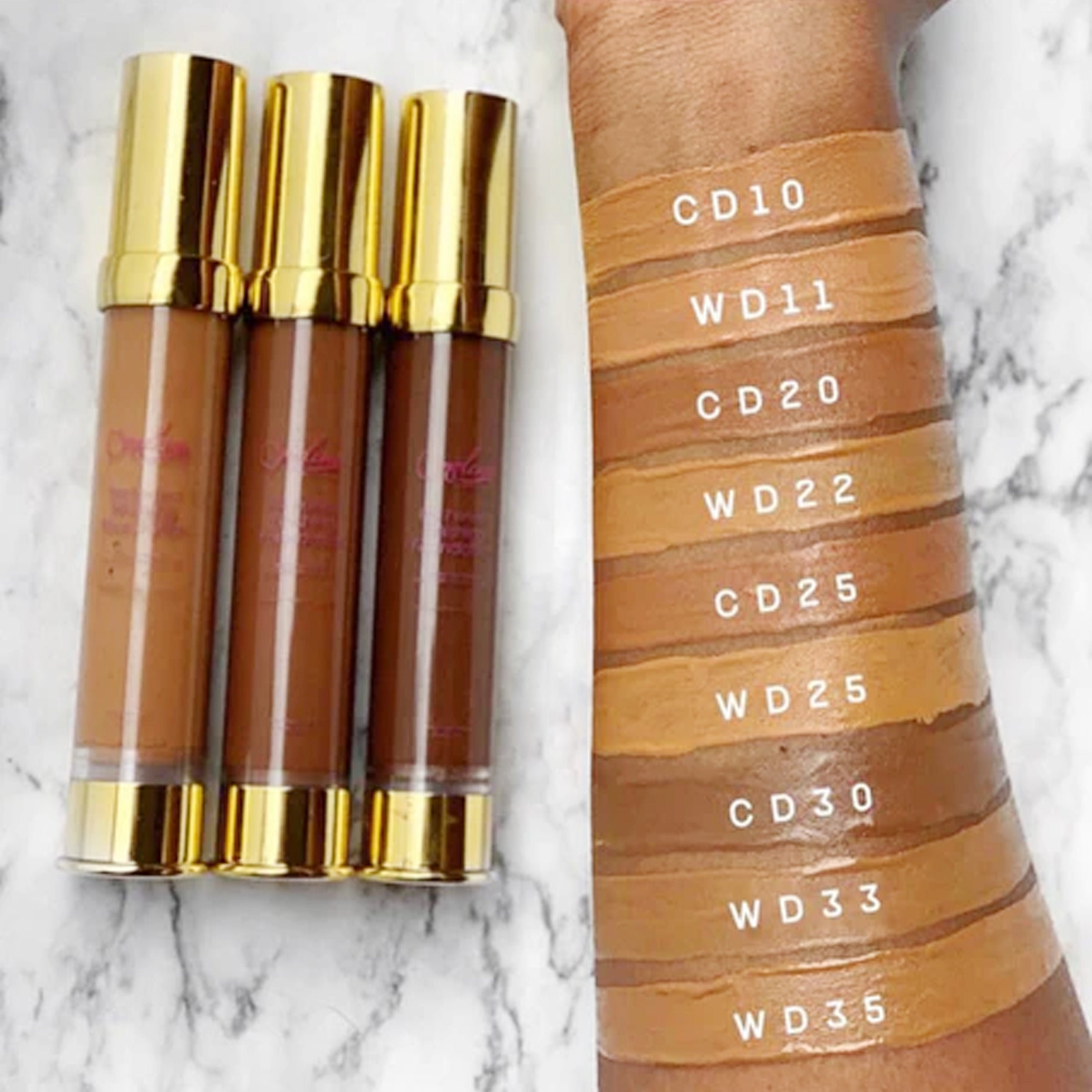 Weightless Foundation Vault Bundle omolewa-makeup