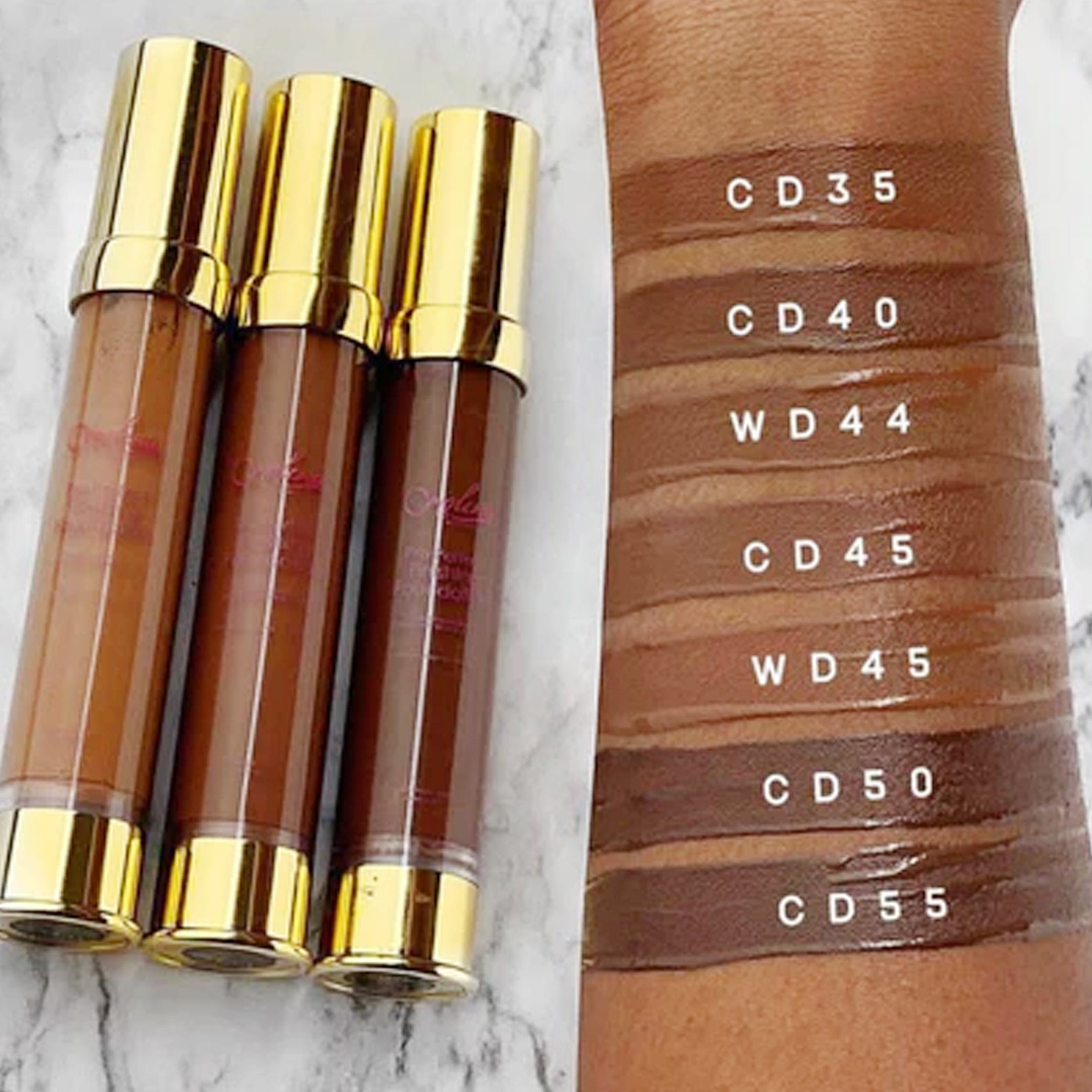 Weightless Foundation Vault Bundle omolewa-makeup