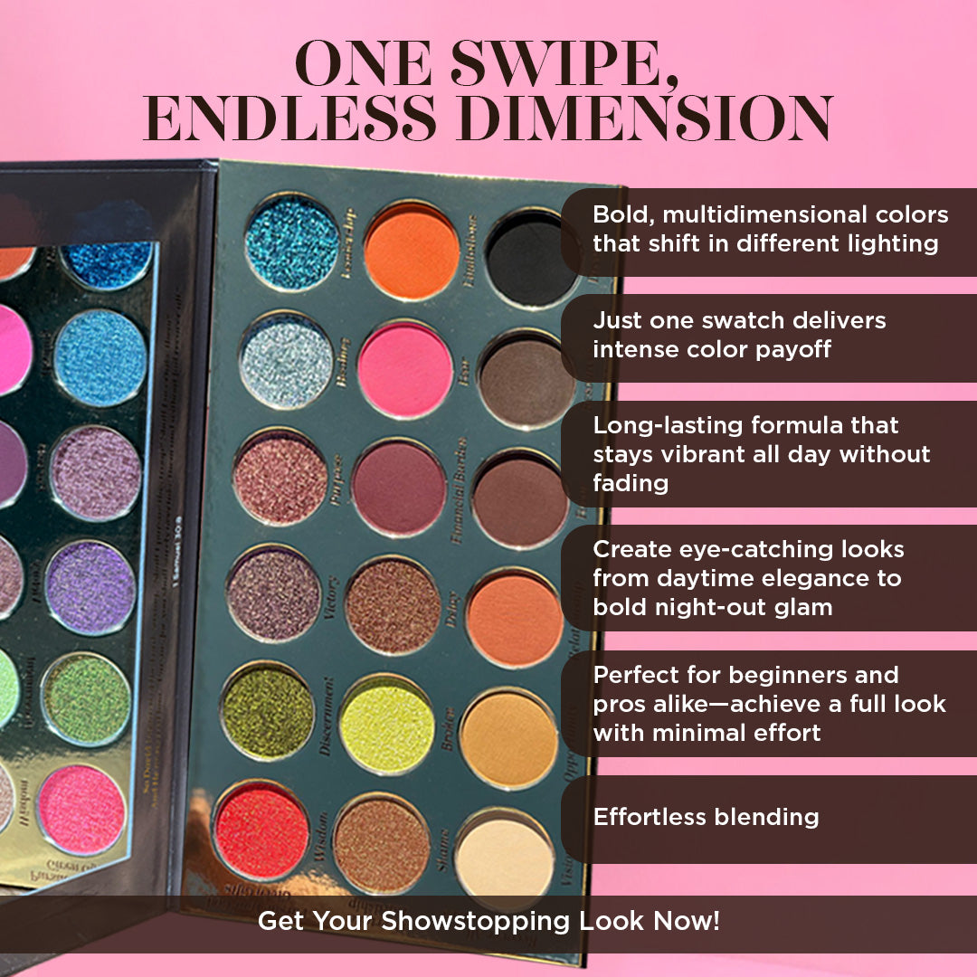 Good Offer - Palette alone, Better Offer - Palette + Eyeliner discounted, Best Offer - Palette + Eyeliner + Eyeshadow Primer discounted