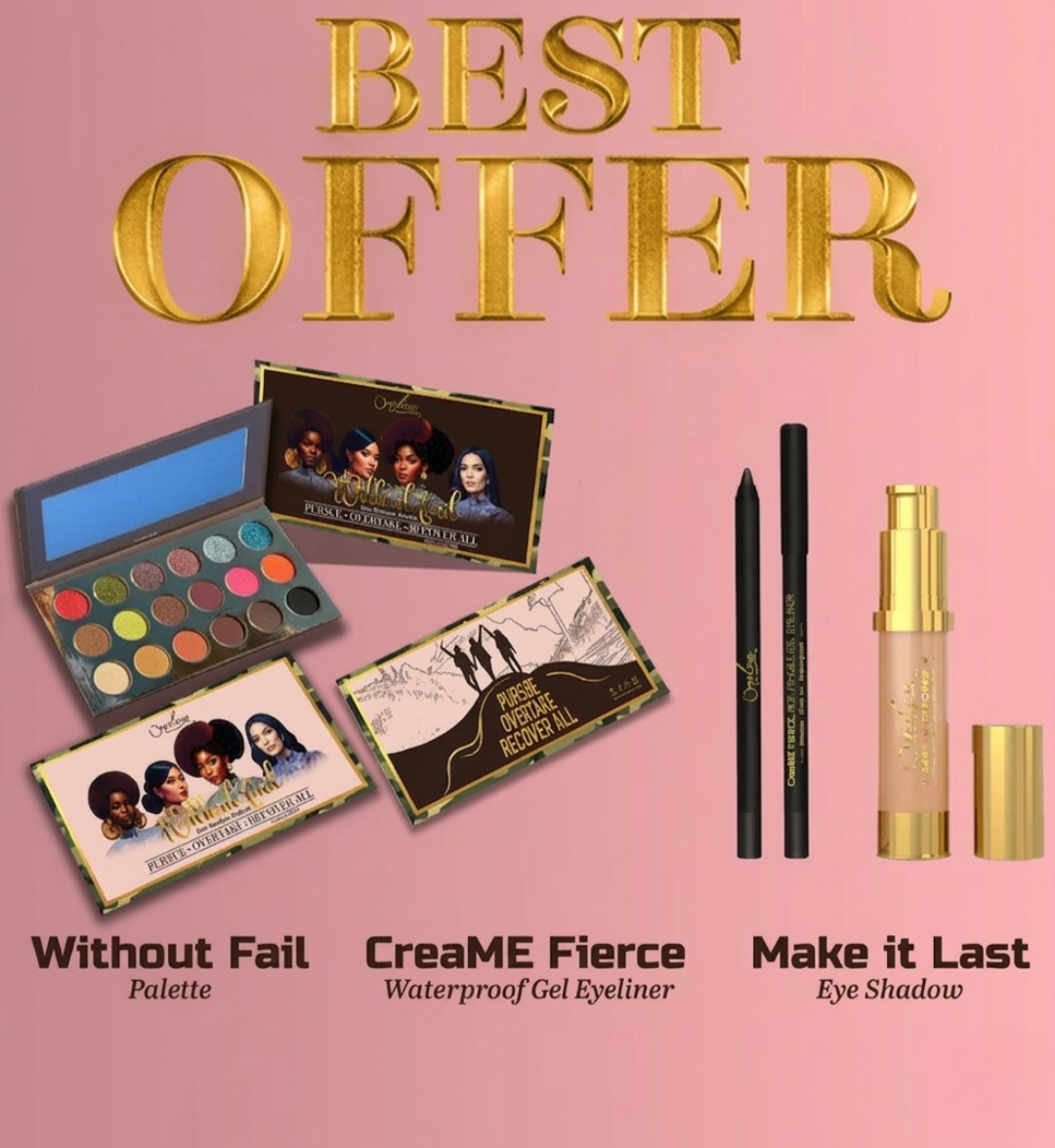 Best Offer - Palette + Eyeliner + Eyeshadow Primer discounted
