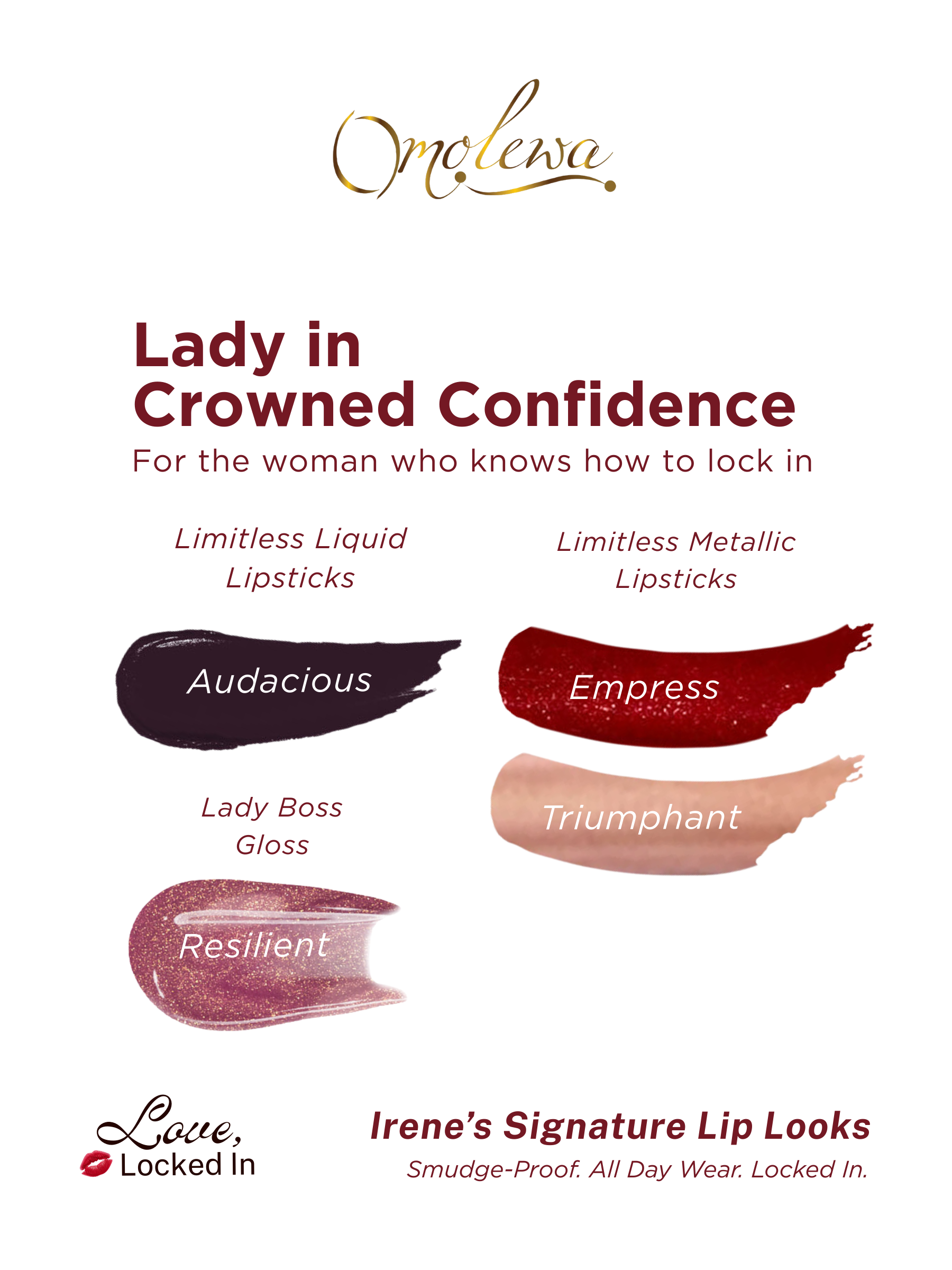 Lady in Crowned Confidence