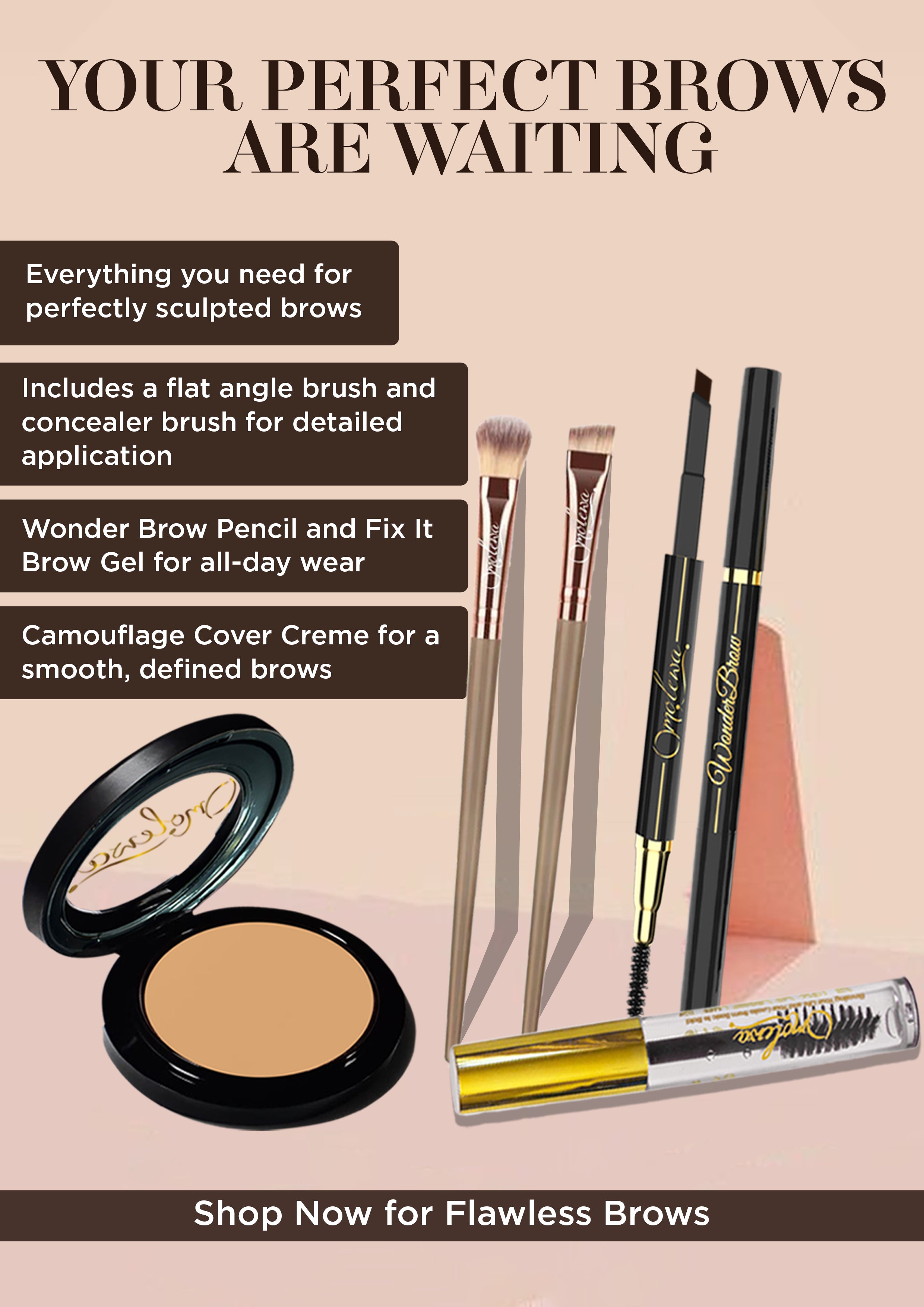 Brow Basics Set (Test) Omolewa Makeup