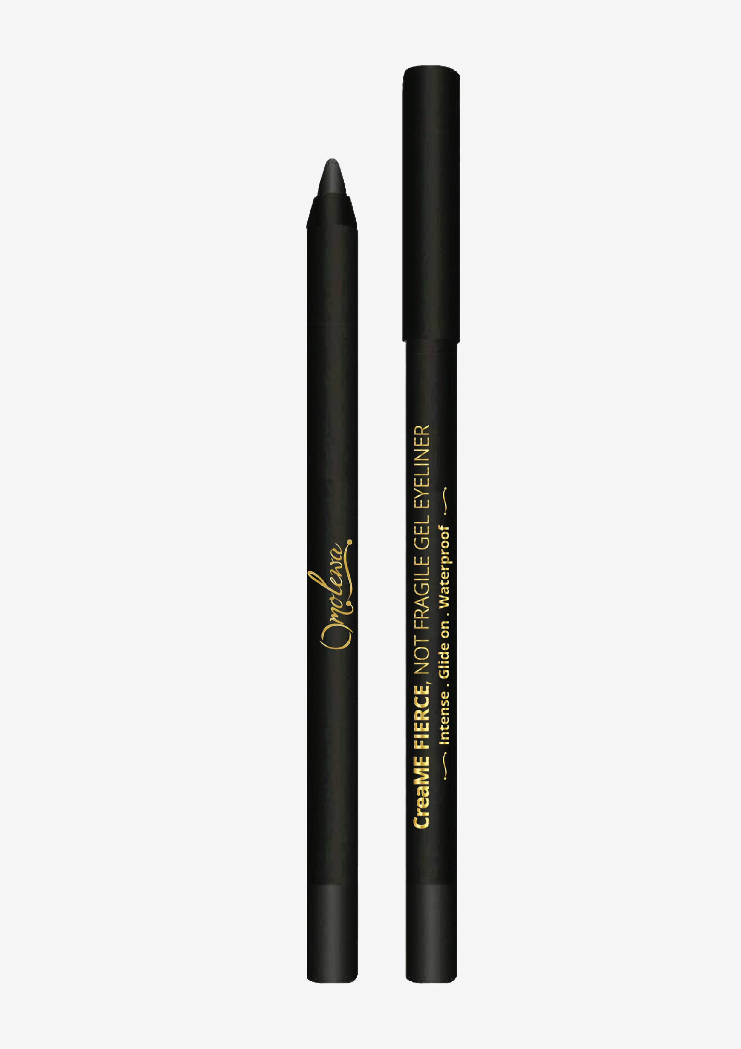 CreaME Fierce Not Fragile Waterproof Gel Eyeliner (Test) Omolewa Makeup