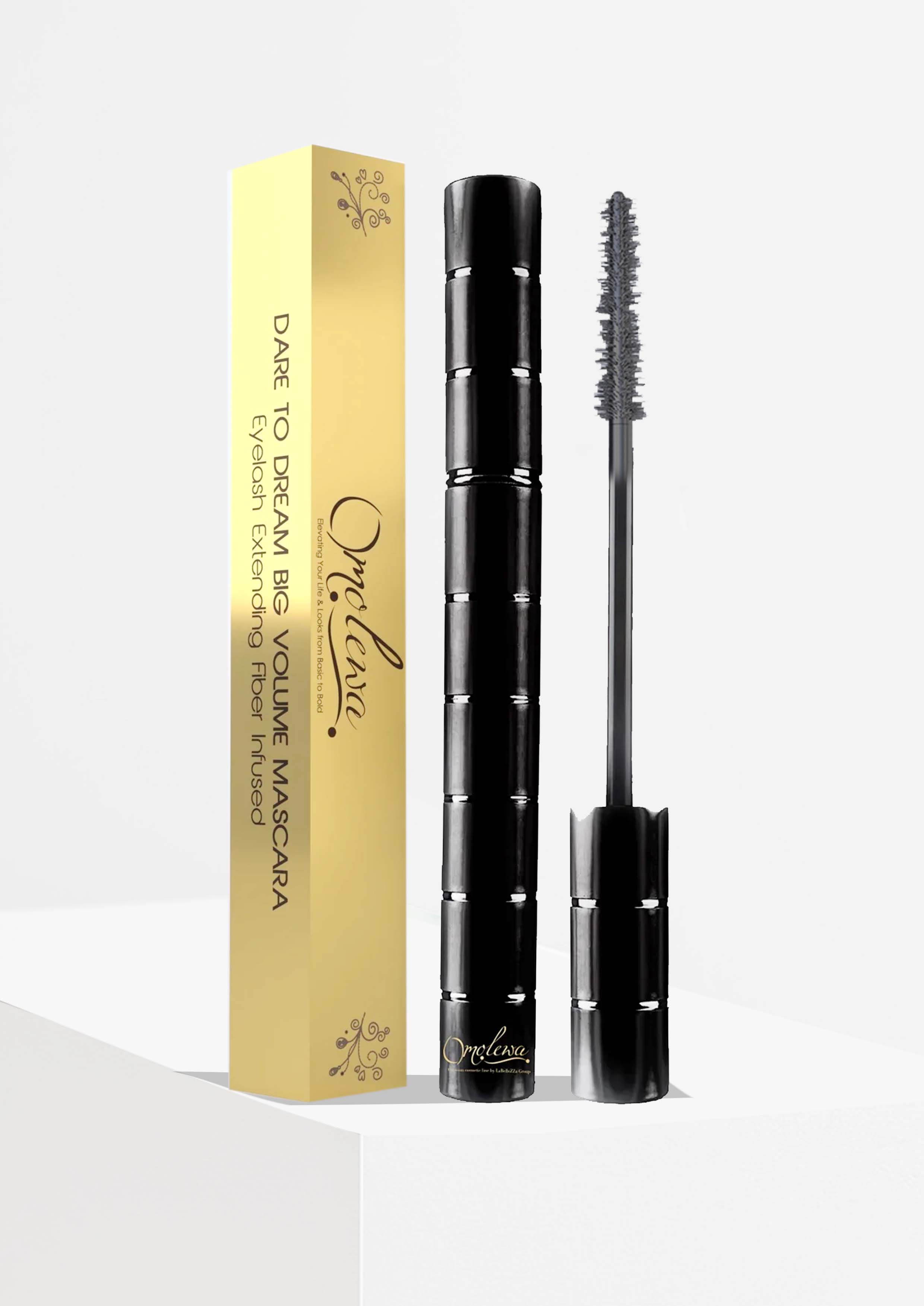 Dare to Dream Big Mascara  - infused with lash extending fibers (Test) omolewa-makeup