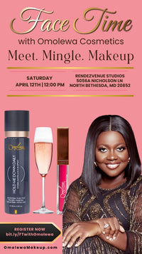 FaceTime with Omolewa Cosmetics