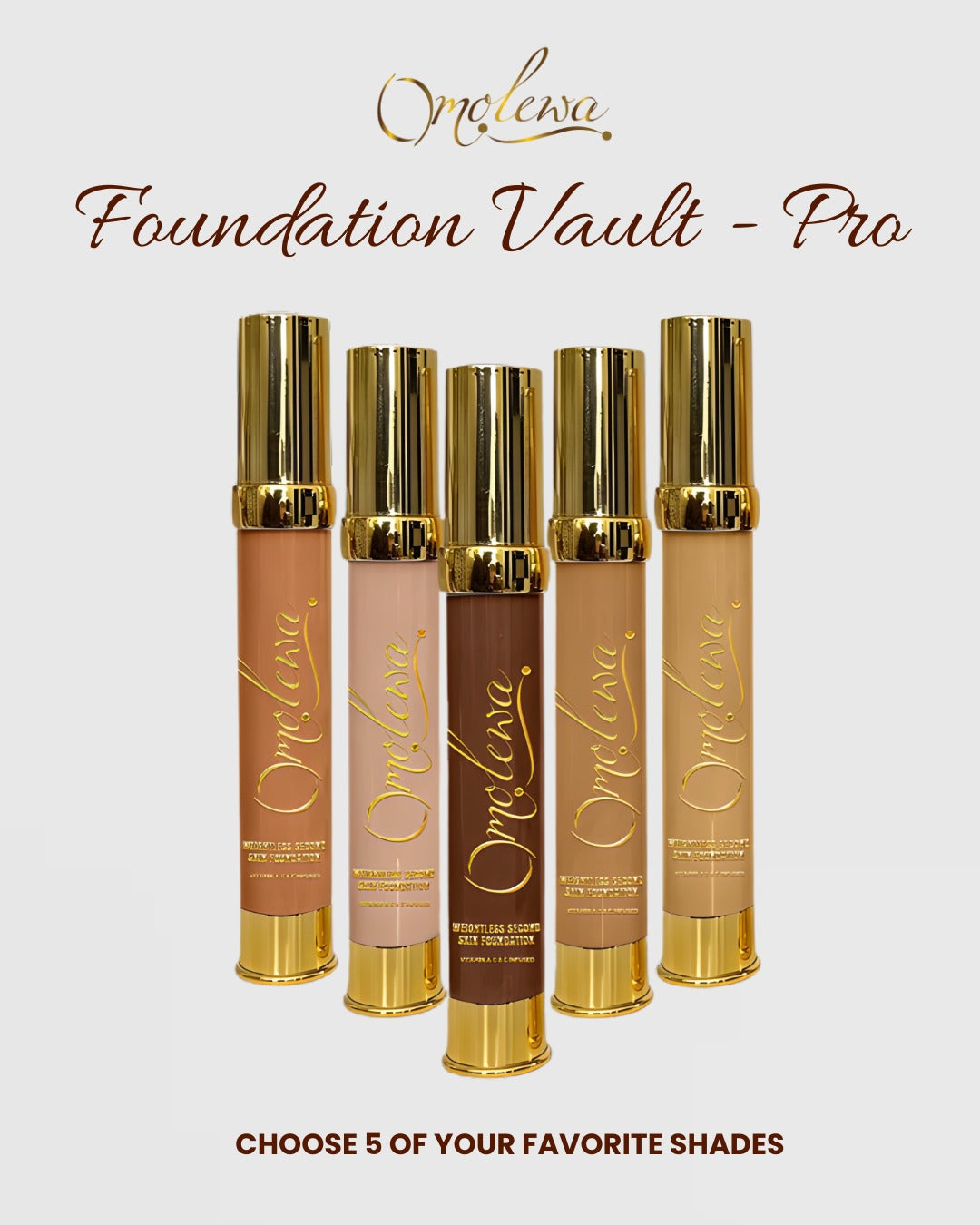 Vault Pro - 5 Weightless Second Skin Foundation