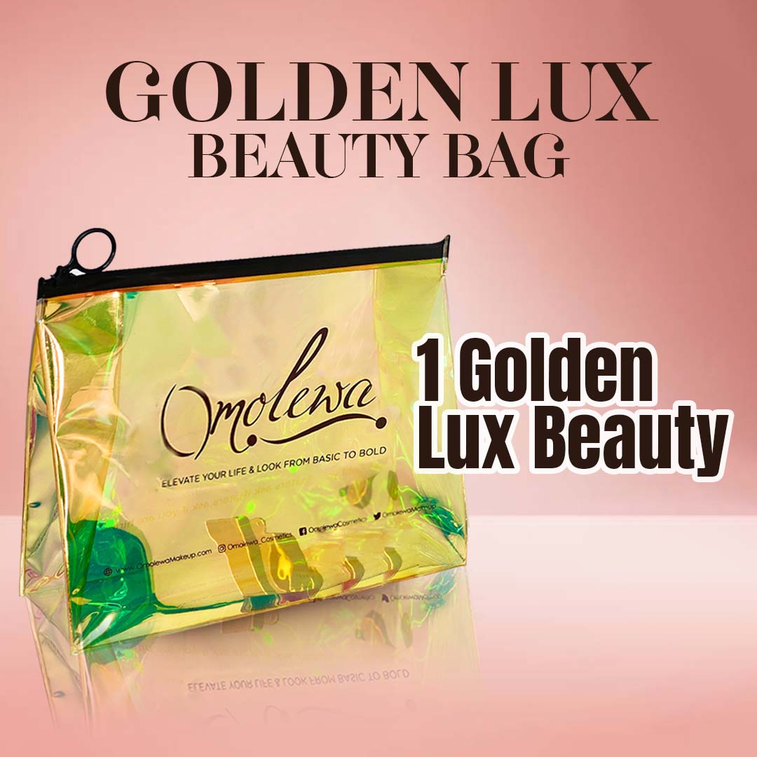 Golden Lux Beauty Bag (Test) Omolewa Makeup