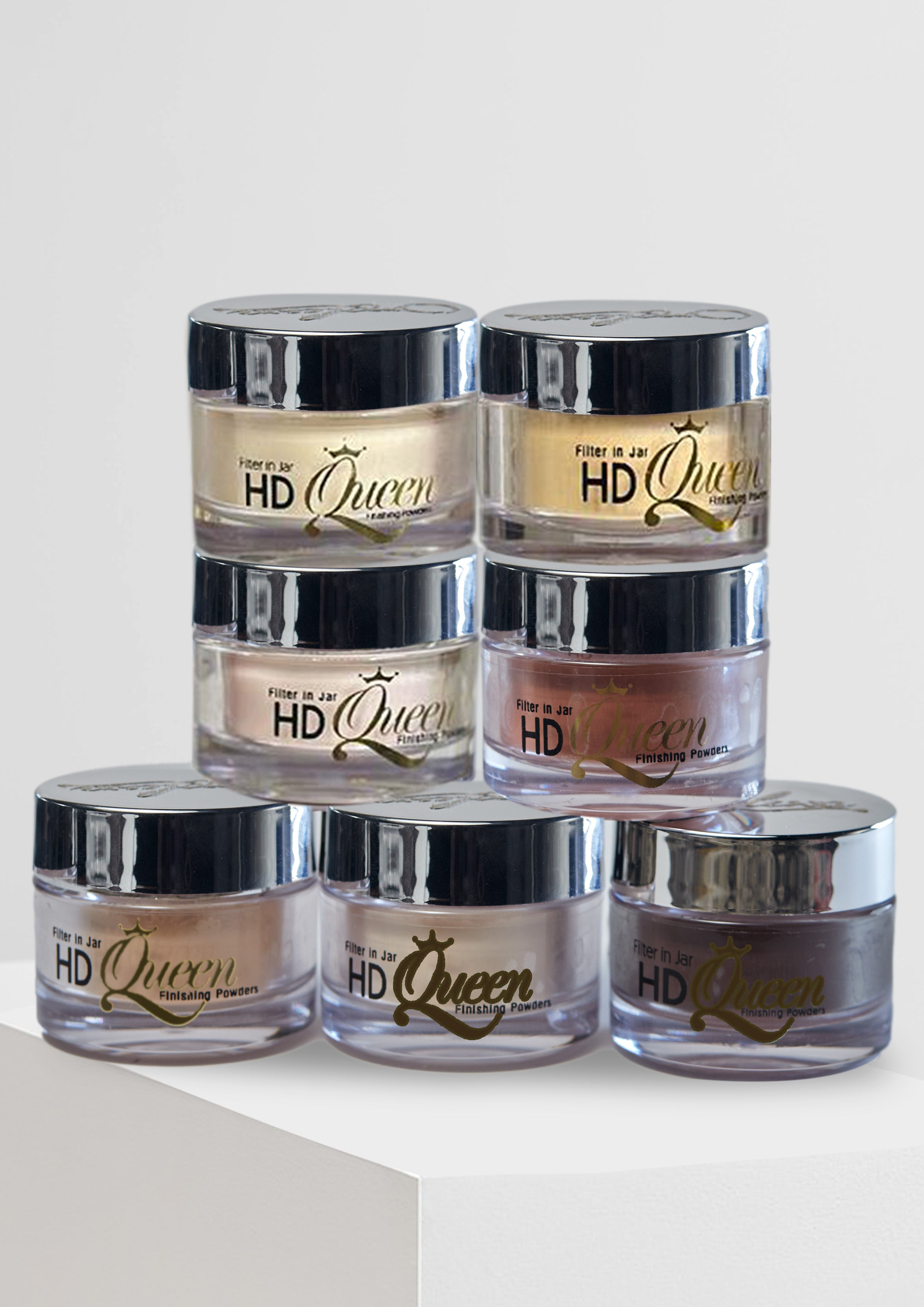 'Filter in a Jar' HD Queen Finishing Powders (Test) omolewa-makeup