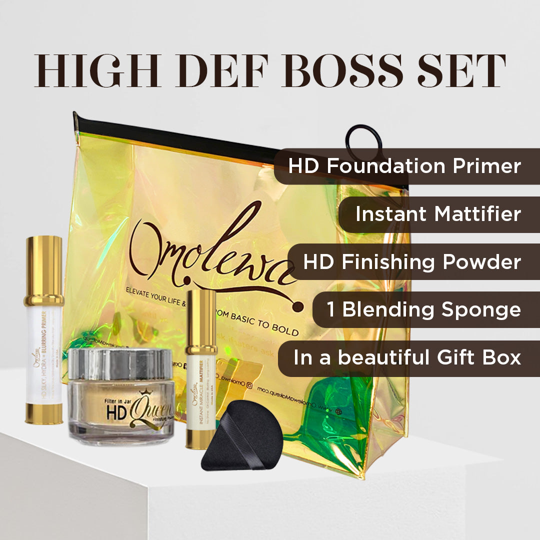 High Def Boss Set (Test) Omolewa Makeup