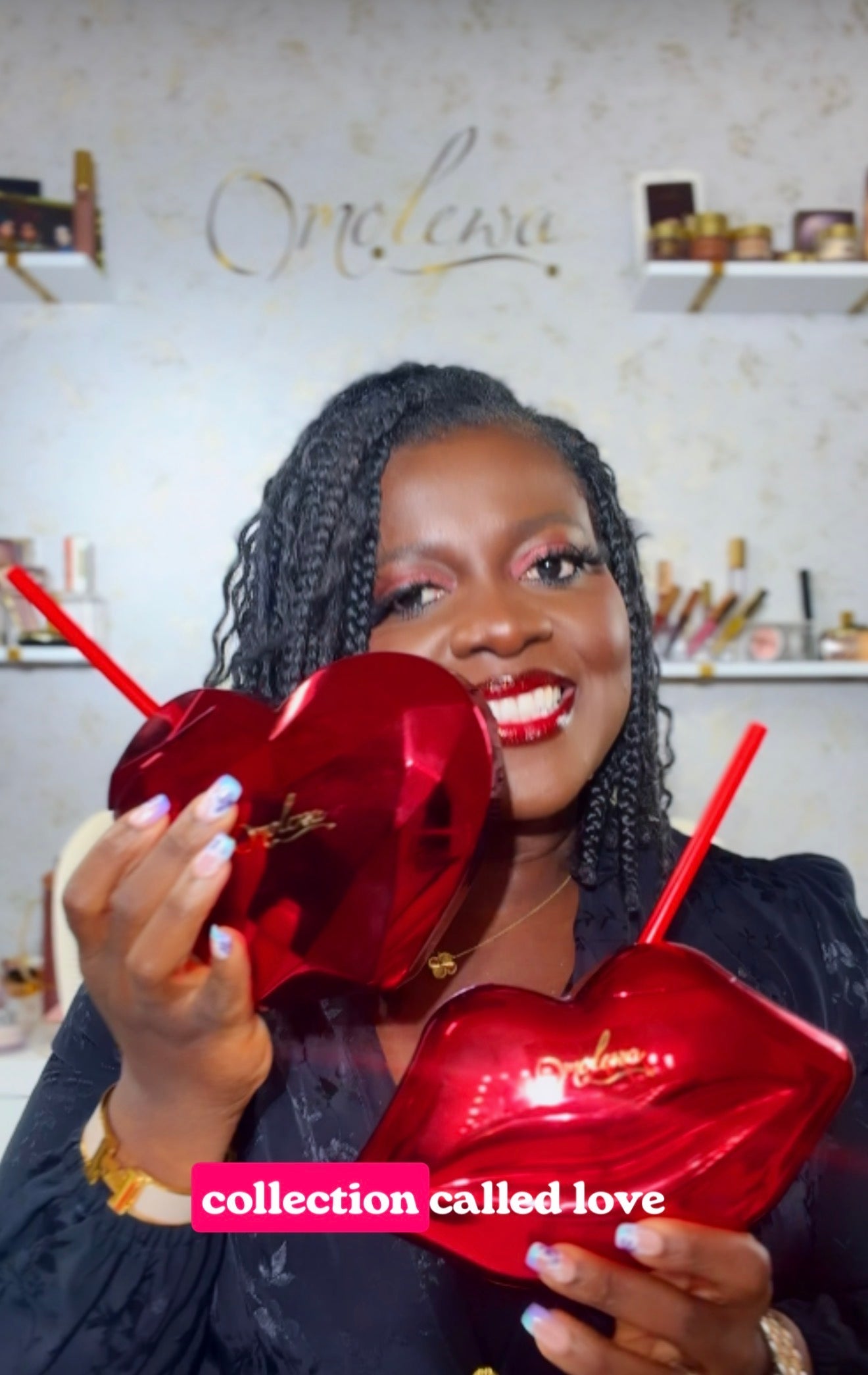 Irene’s Signature Lip Looks™ – Love, Locked In Collection omolewa-makeup