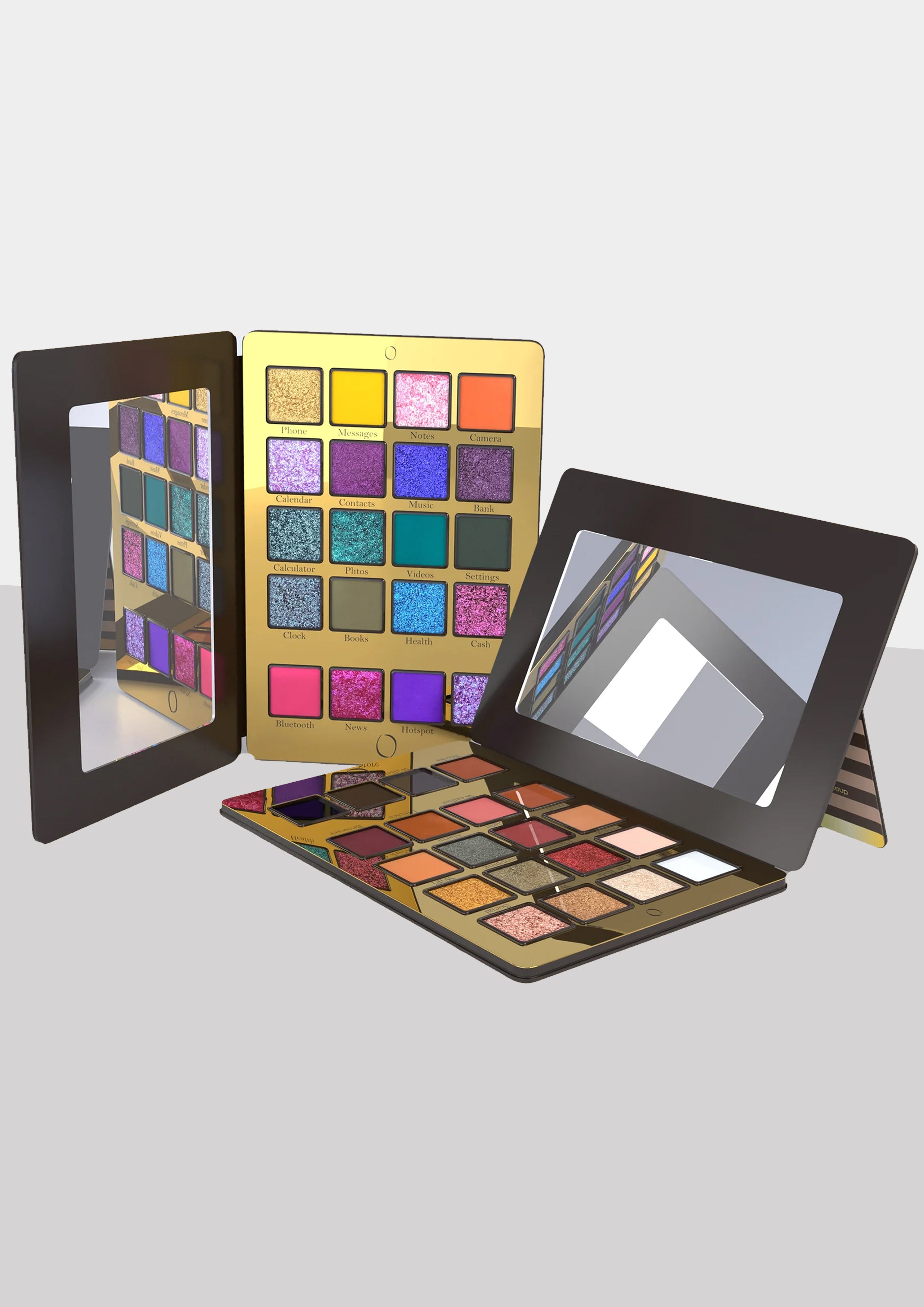 iPigmented Multi-chrome Bold Eyeshadow Tablets (Test) Omolewa Makeup