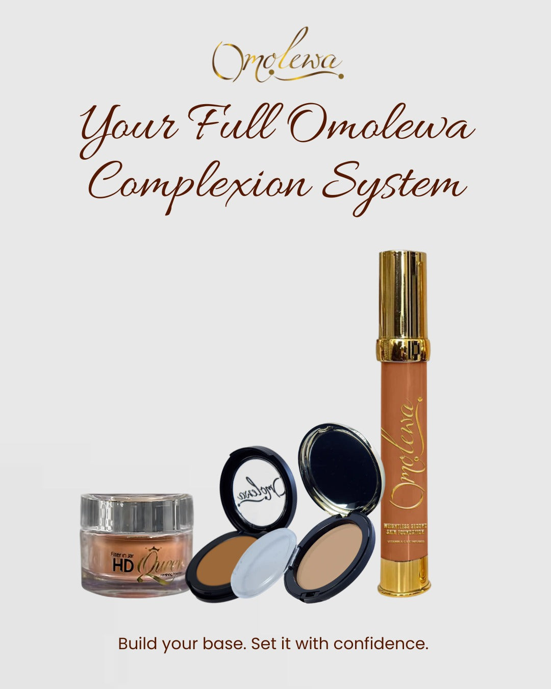 Complexion Confidence System omolewa-makeup