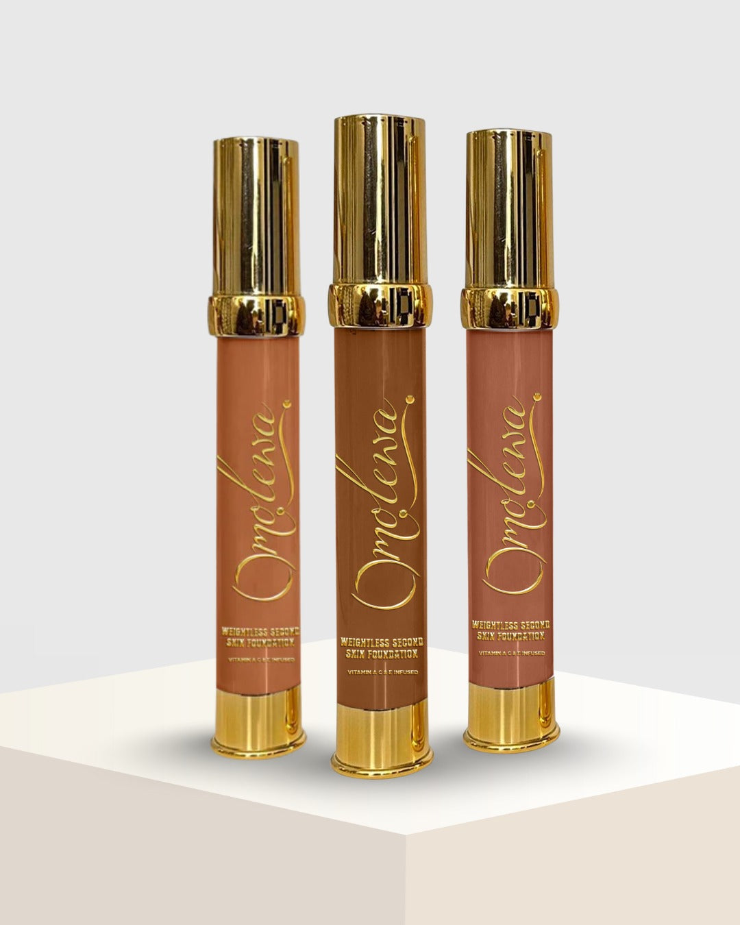 Weightless Foundation Vault Bundle omolewa-makeup