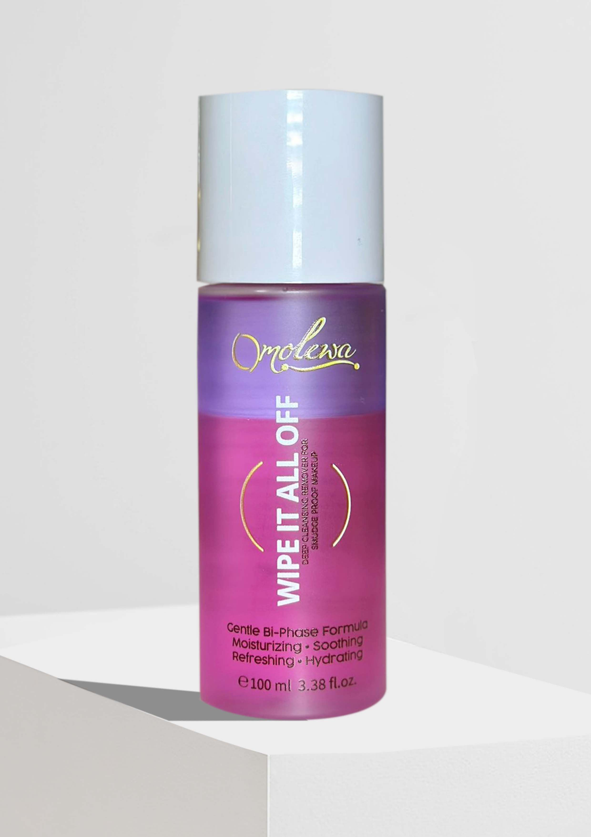 Wipe It All Off - Deep Cleansing Remover for Smudge Proof Makeup (Test) Omolewa Makeup