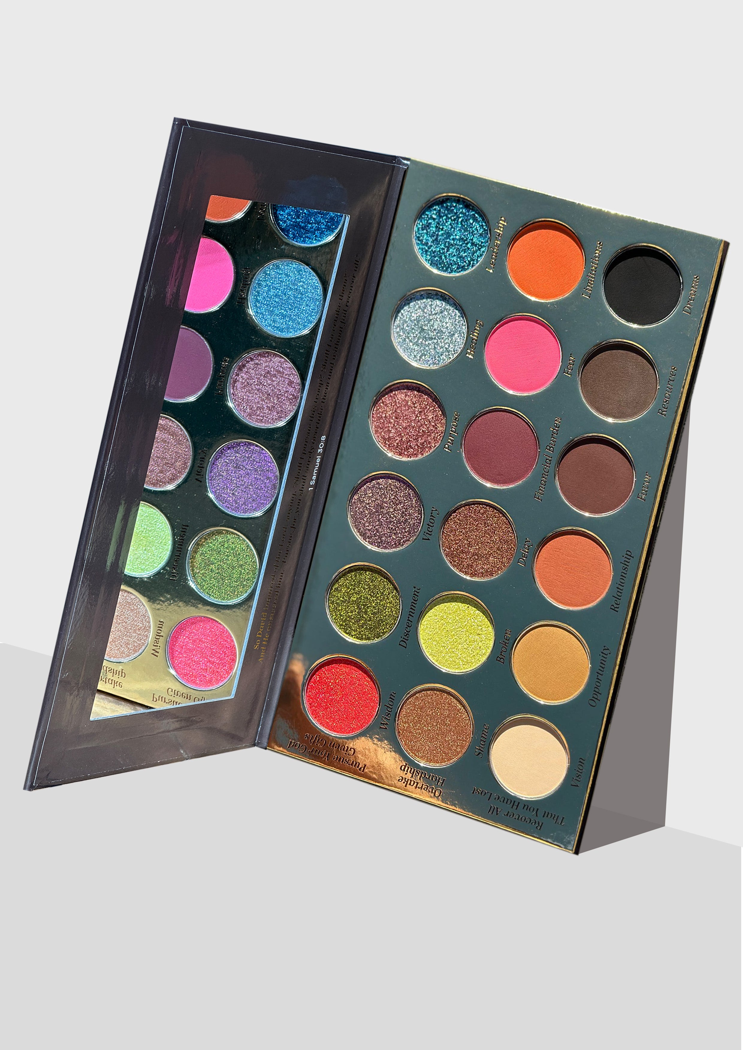 Without Fail Multi-Chrome Eyeshadow Palette omolewa-makeup