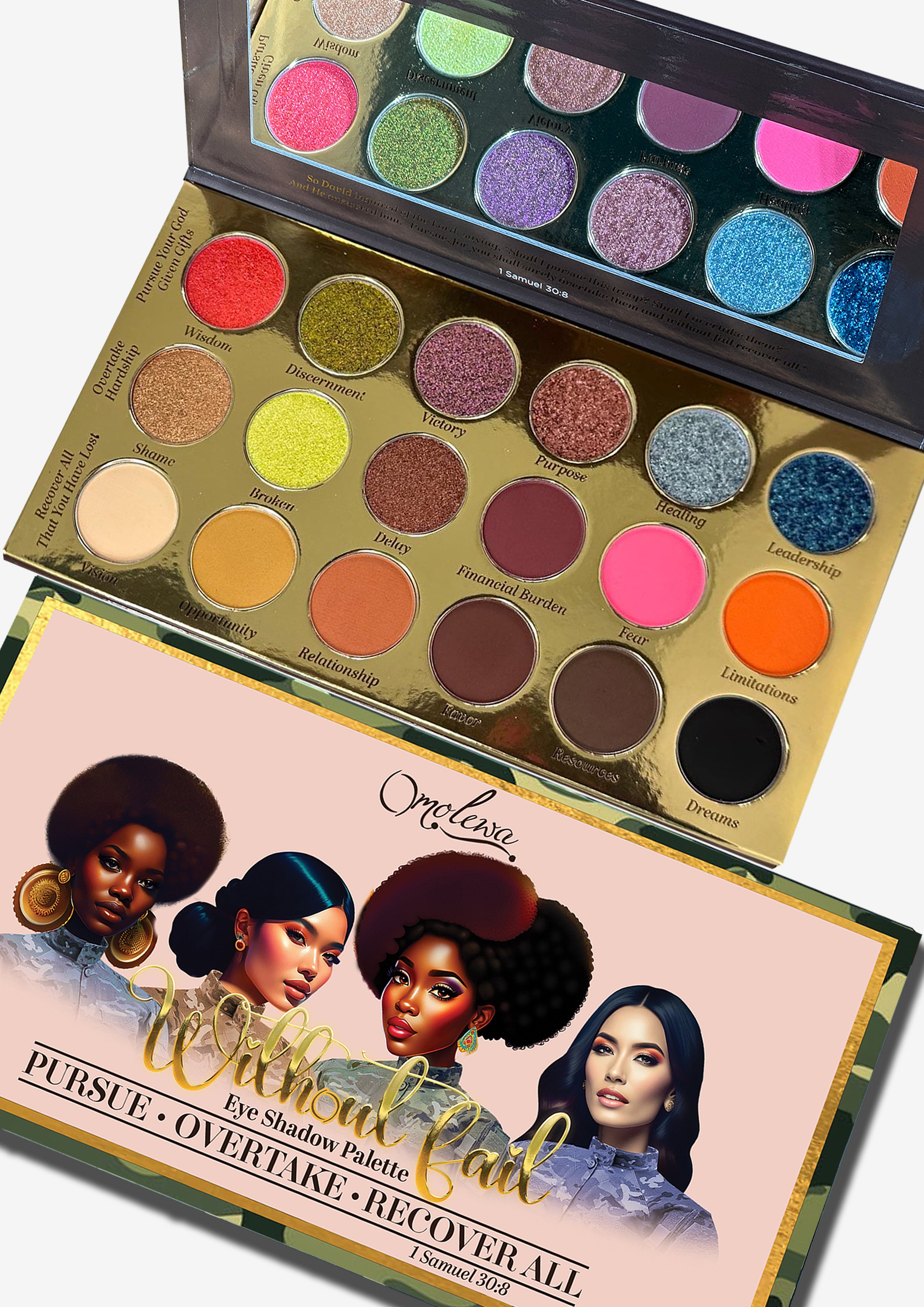 Without Fail Multi-Chrome Eyeshadow Palette (PREORDER) omolewa-makeup