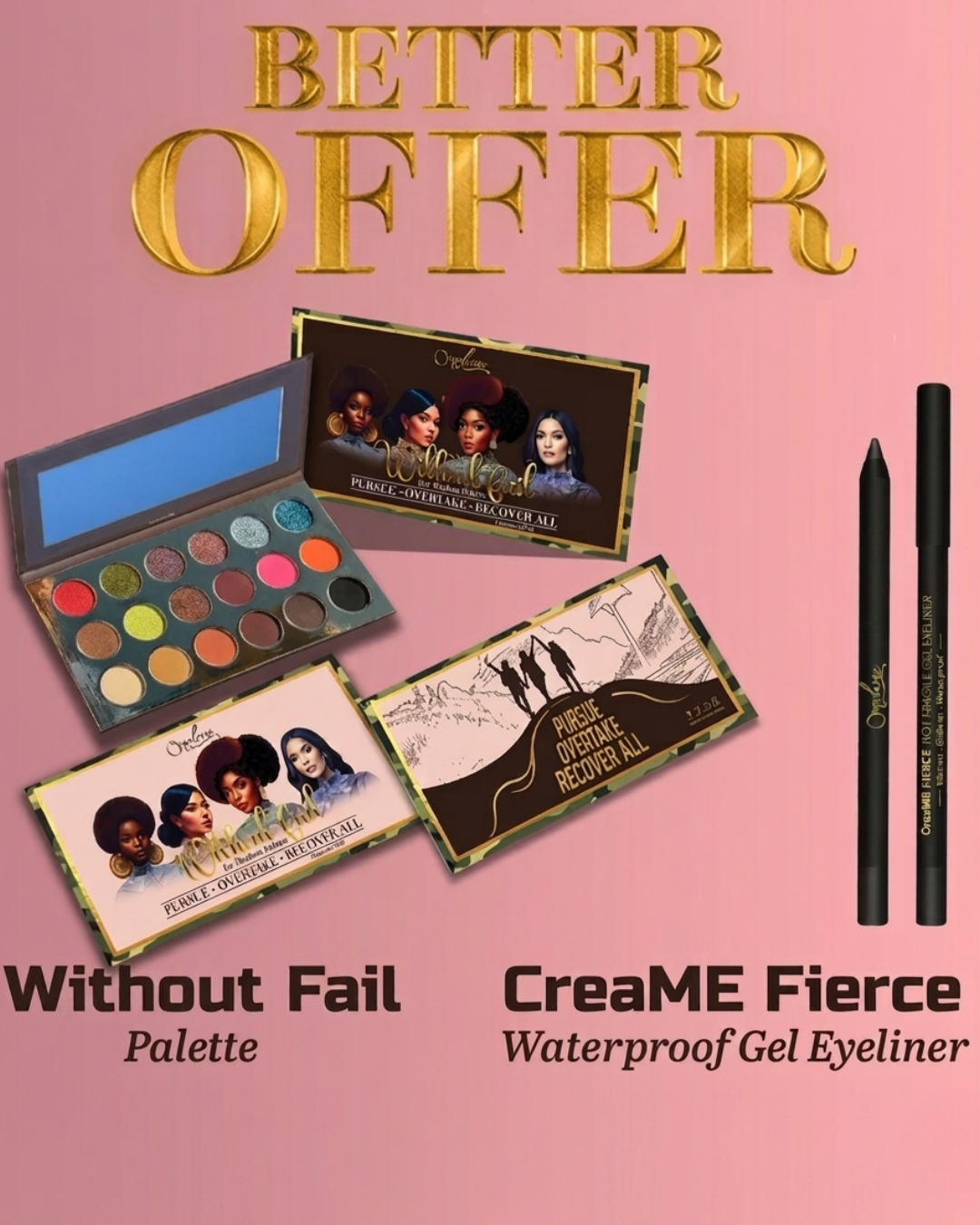 Better Offer - Palette + Eyeliner discounted
