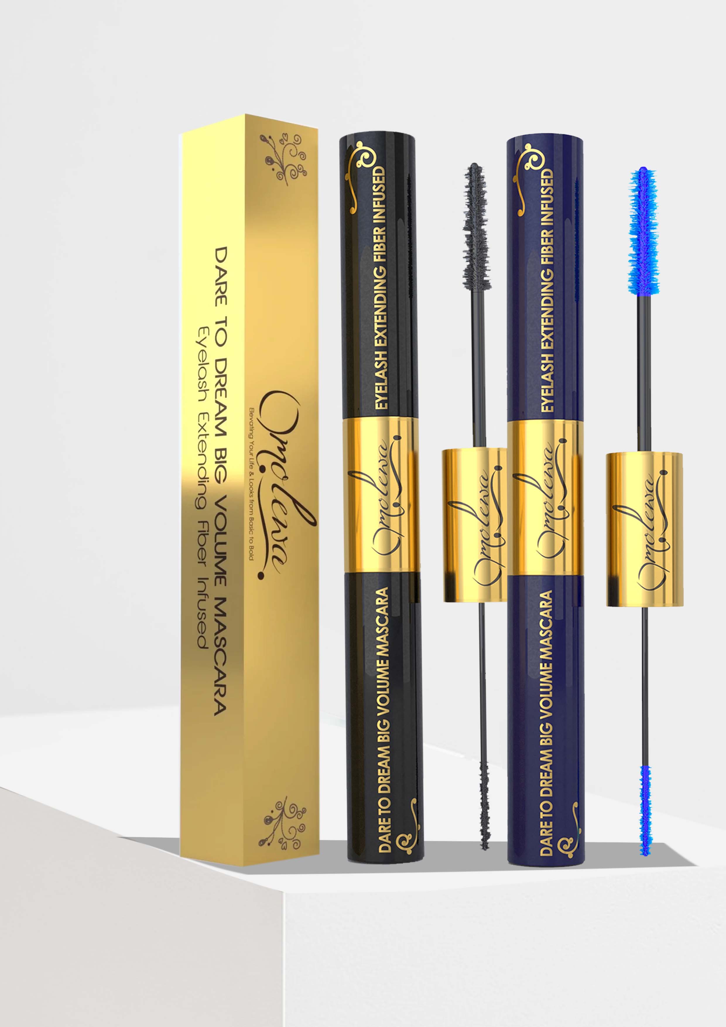 Dare to Dream Big Mascara  - infused with lash extending fibers (Test) omolewa-makeup