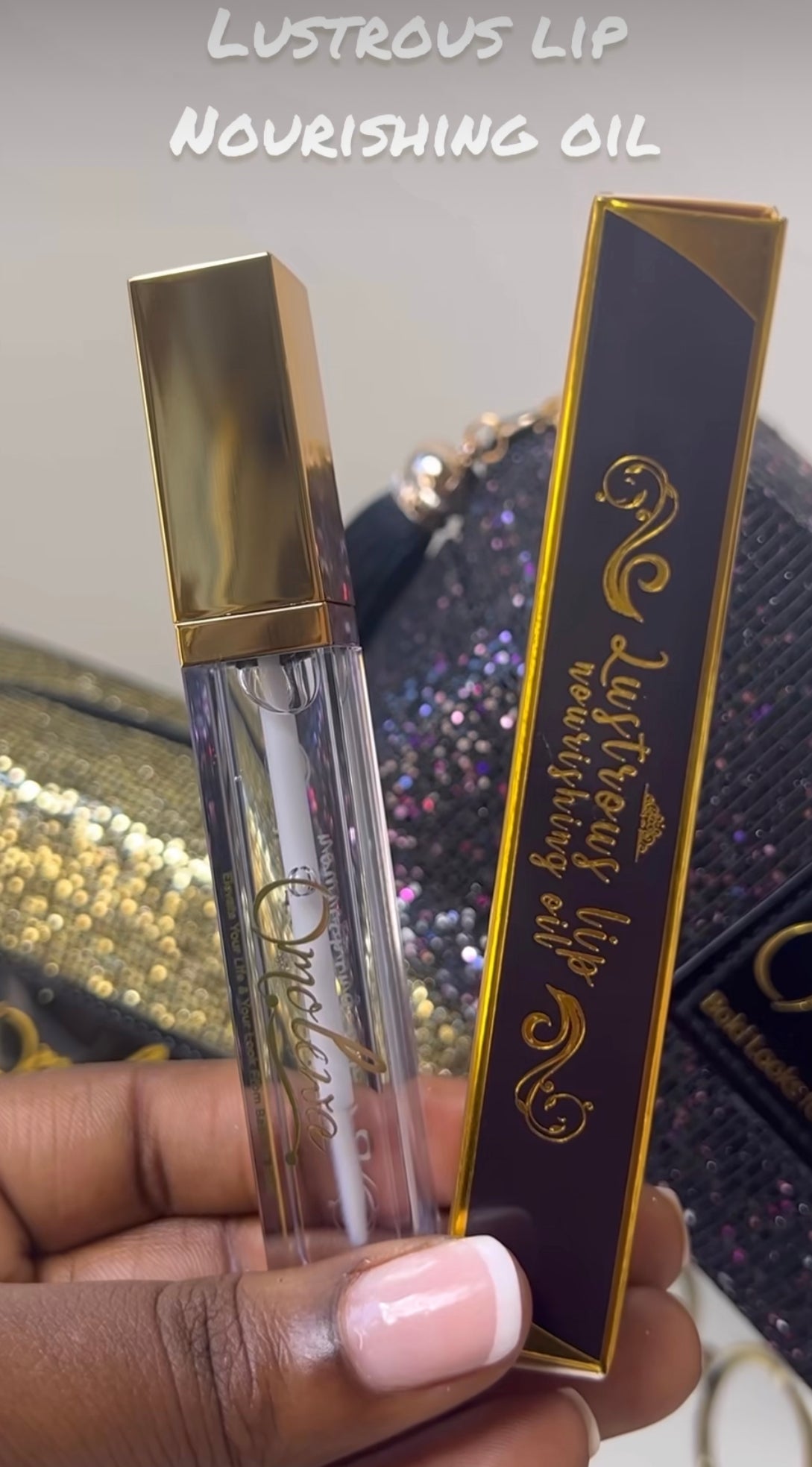 Lustrous Lip Nourishing Oil (TEST) omolewa-makeup