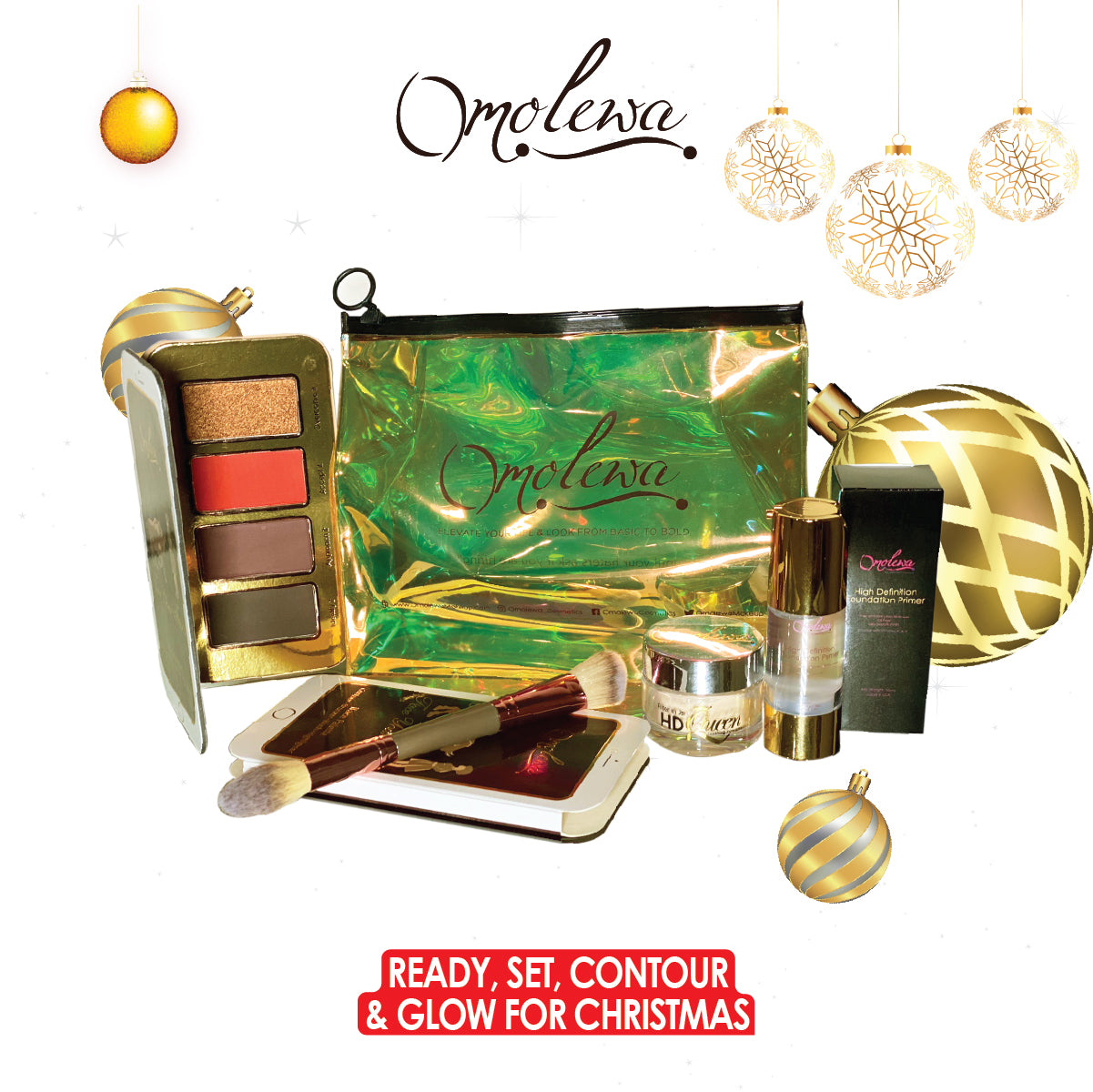 Ready, Set, Contour and Glow! Omolewa Makeup