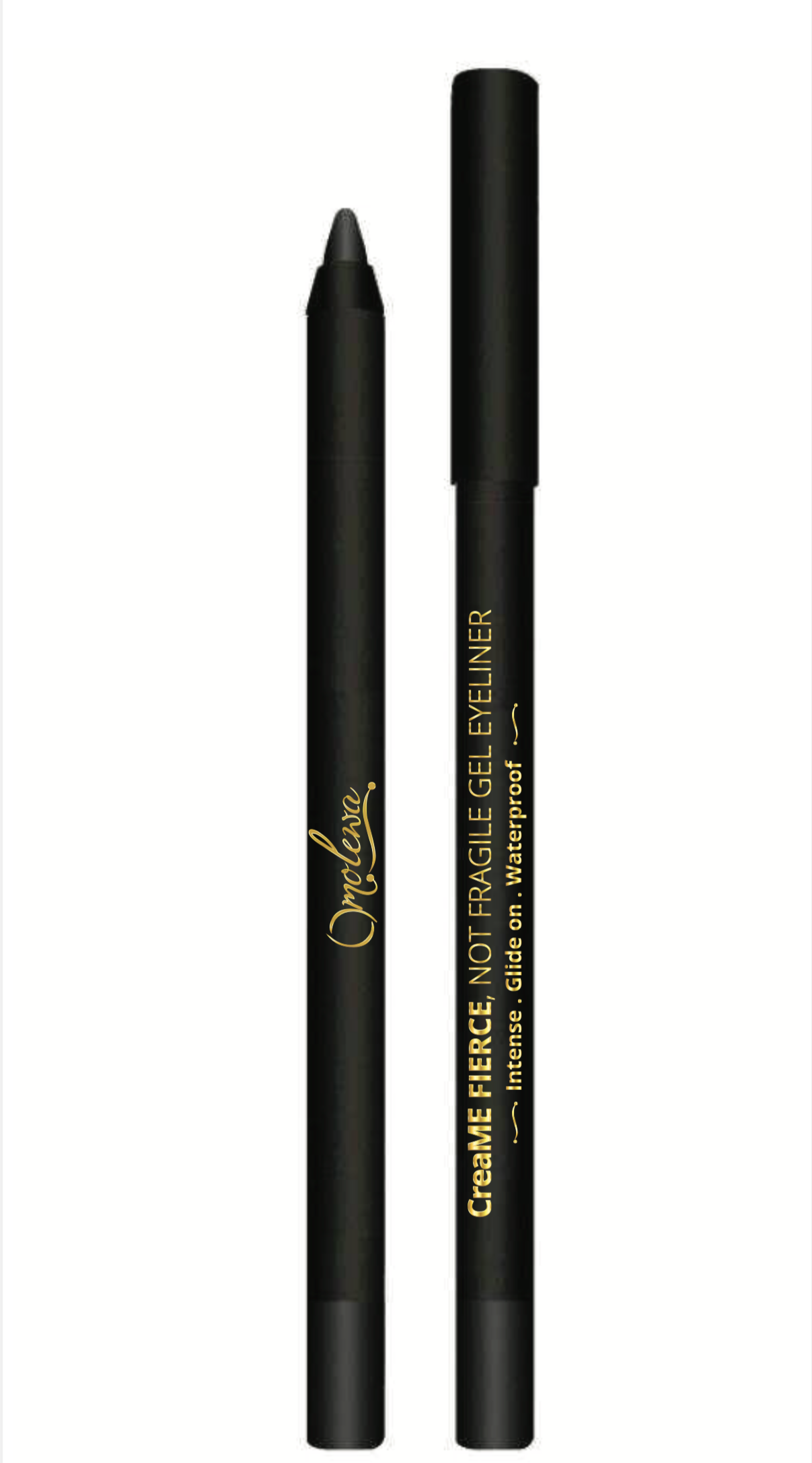 CreaME Fierce Not Fragile Waterproof Gel Eyeliner (Test) Omolewa Makeup